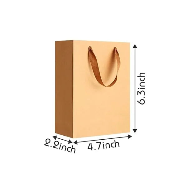 Reinforced Handle Customizable Shopping Gift Paper Bags