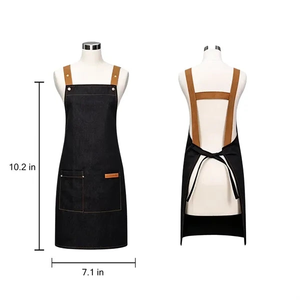 Logo work clothes for canvas waterproof apron