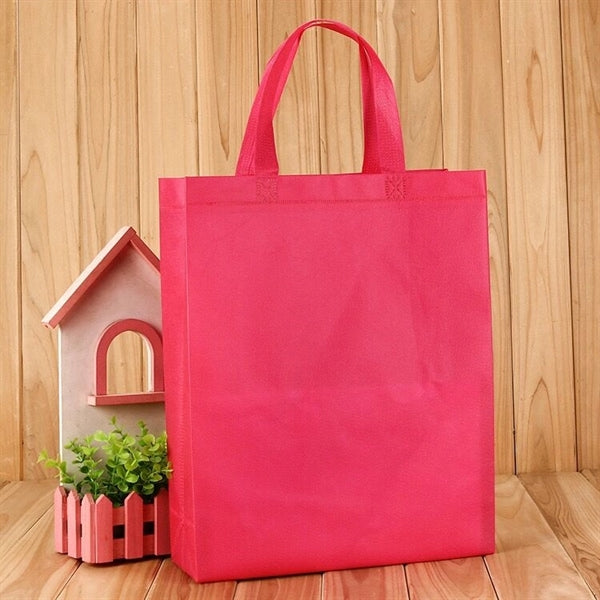 Customize Non-Woven Tote Bag (10" W x 13 3/4" H x 4" D)