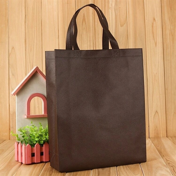 Customize Non-Woven Tote Bag (10" W x 13 3/4" H x 4" D)