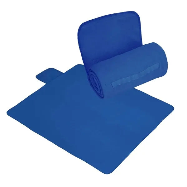 Outdoor travel portable fleece mat foldable picnic blanket