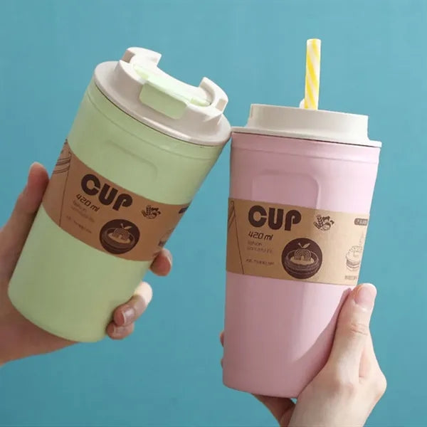 14oz leakproof eco-friendly coffee cup drinking tumbler
