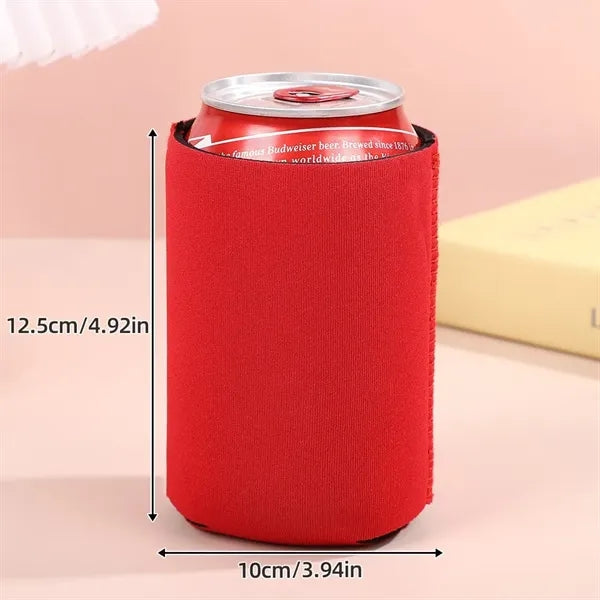 Premium Neoprene Can Cooler Sleeve - Insulated & Customizabl