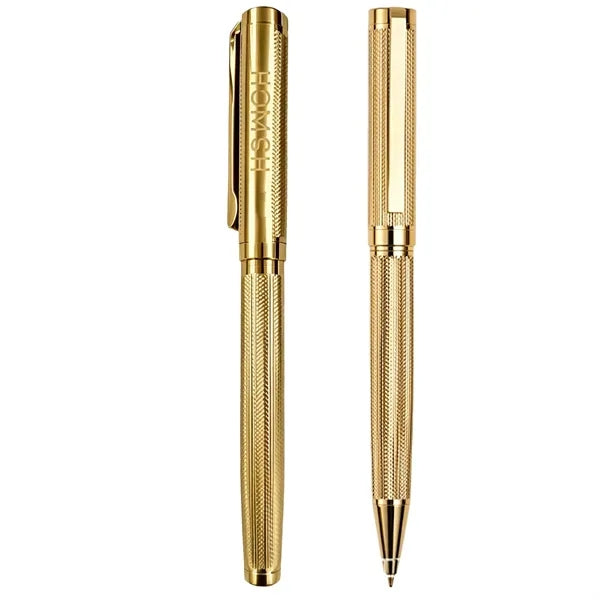 Exquisite stainless steel ballpoint pen