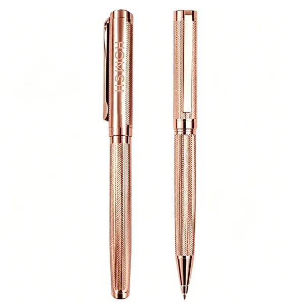 Exquisite stainless steel ballpoint pen