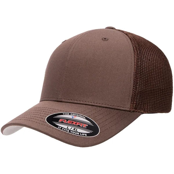 Flexfit Trucker Mesh Cotton Blend Fitted Cap