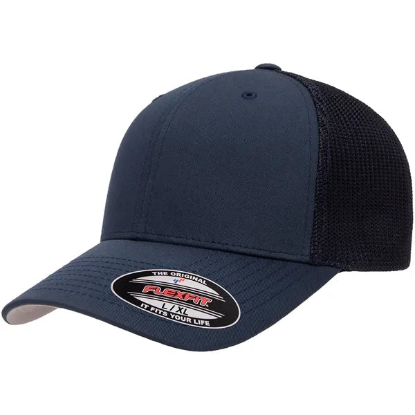 Flexfit Trucker Mesh Cotton Blend Fitted Cap