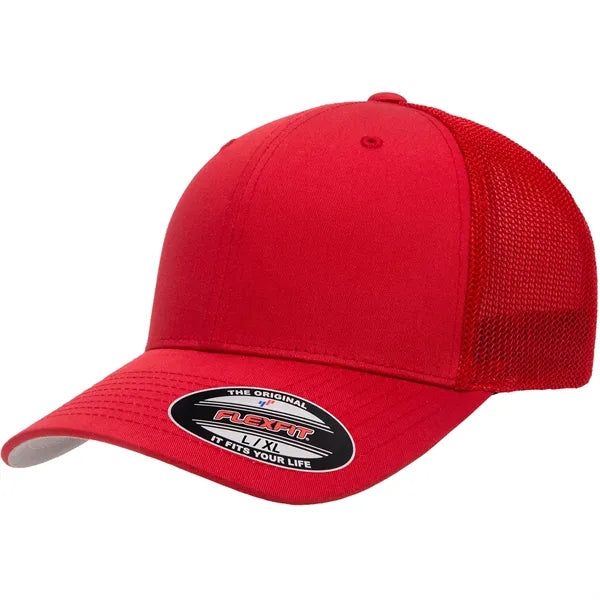 Flexfit Trucker Mesh Cotton Blend Fitted Cap
