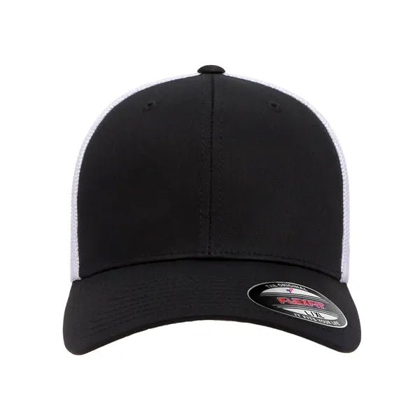 Flexfit Two-Tone Trucker Mesh Fitted Cap
