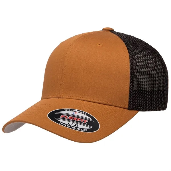 Flexfit Two-Tone Trucker Mesh Fitted Cap