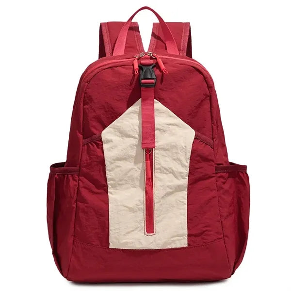 Logo Nylon Travel Backpack Outdoor Sports Bag