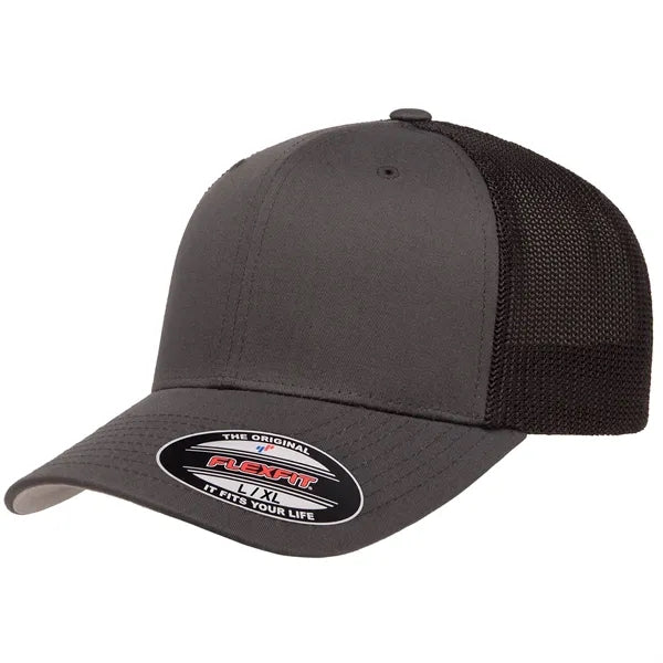 Flexfit Two-Tone Trucker Mesh Fitted Cap