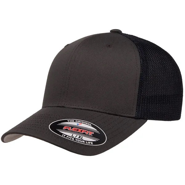 Flexfit Two-Tone Trucker Mesh Fitted Cap