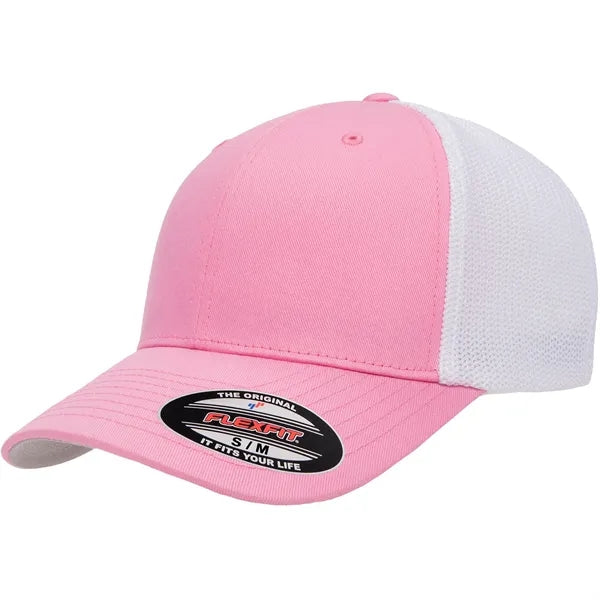Flexfit Two-Tone Trucker Mesh Fitted Cap