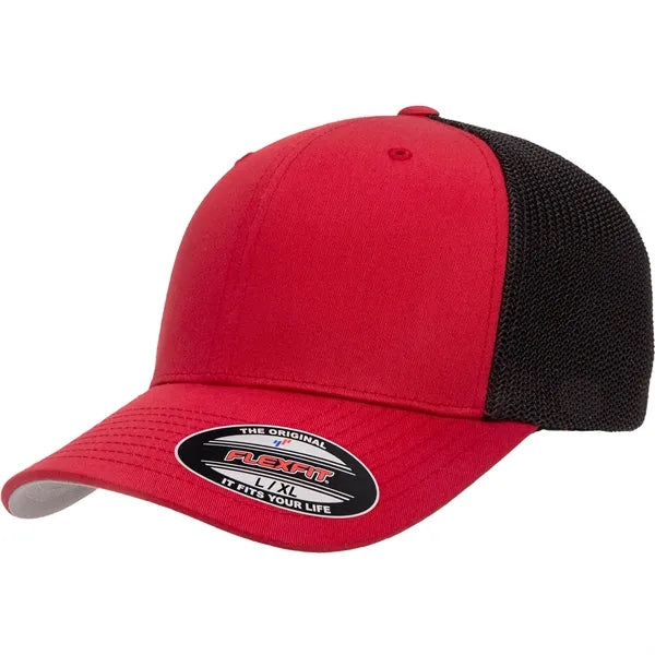 Flexfit Two-Tone Trucker Mesh Fitted Cap