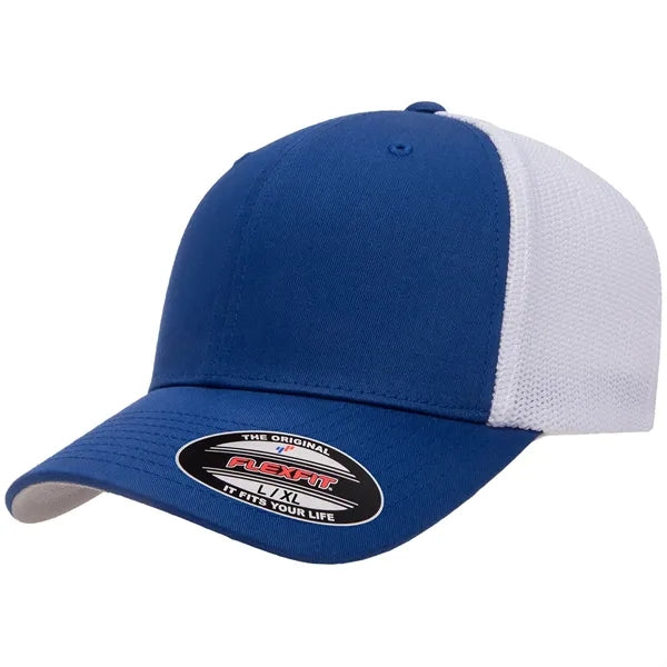 Flexfit Two-Tone Trucker Mesh Fitted Cap