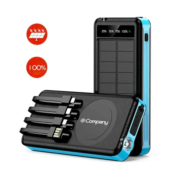 10000mAh Solar Magnetic Power Bank