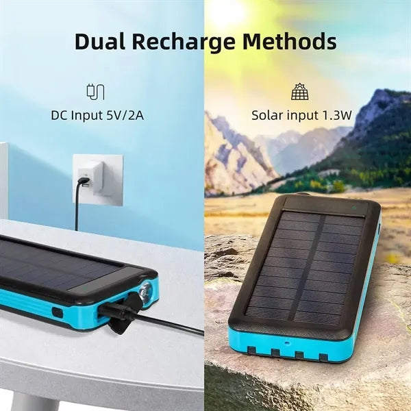 10000mAh Solar Magnetic Power Bank