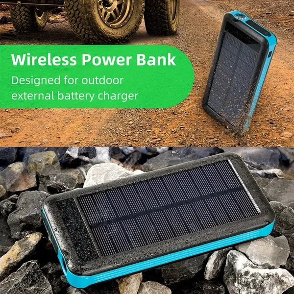 10000mAh Solar Magnetic Power Bank
