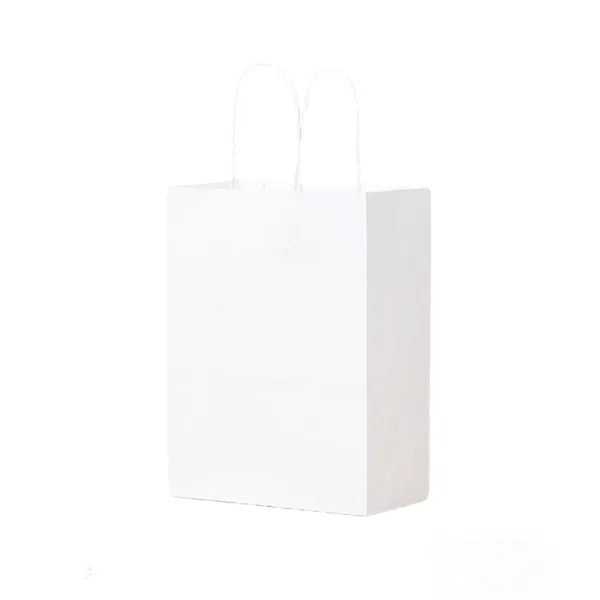 Logo Kraft Paper Bag Eco Friendly Shopping