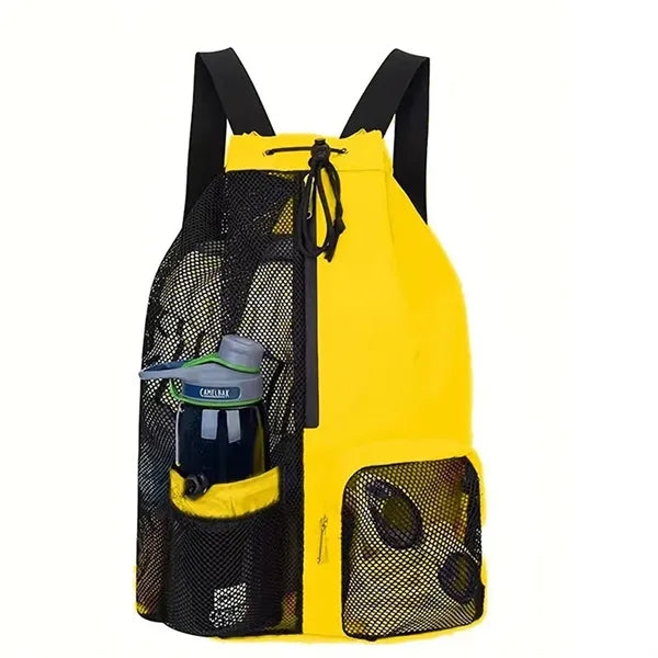 Drawstring Mesh Backpack