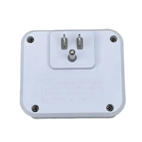 Dual Outlet Wall Adapter With Usb Ports