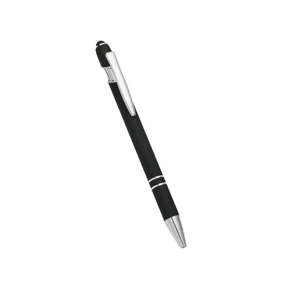 Metal Soft Touch Ballpoint Pen / Stylus