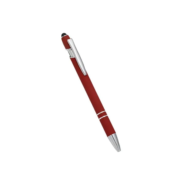 Metal Soft Touch Ballpoint Pen / Stylus