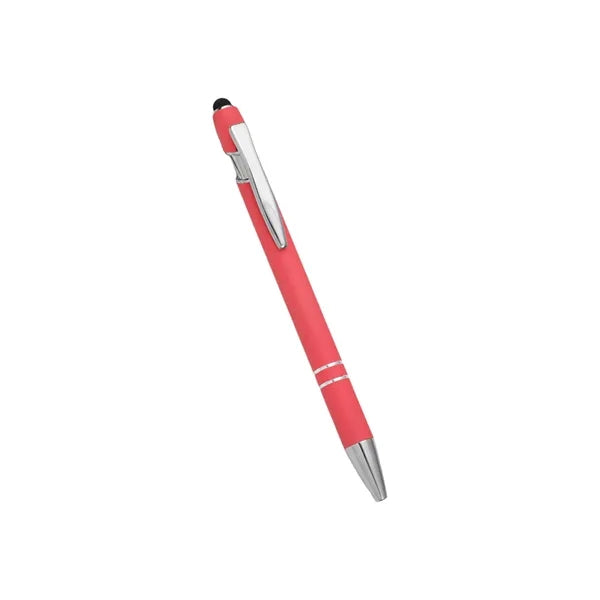 Metal Soft Touch Ballpoint Pen / Stylus