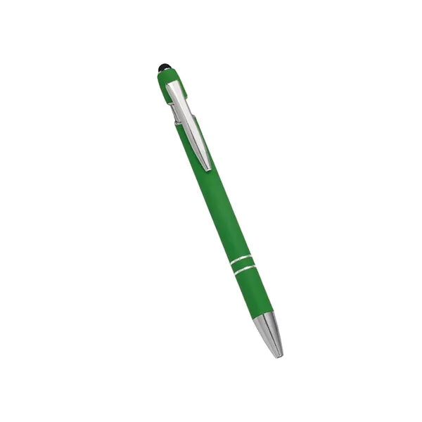 Metal Soft Touch Ballpoint Pen / Stylus