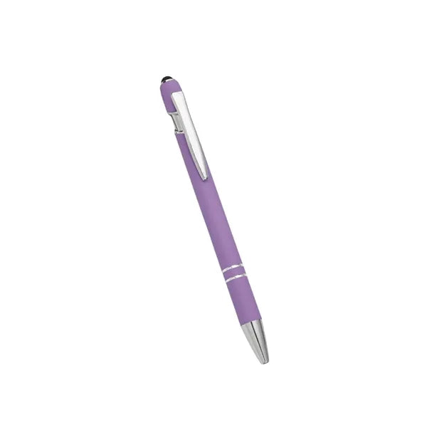 Metal Soft Touch Ballpoint Pen / Stylus