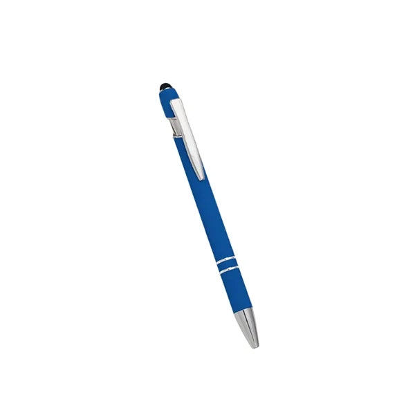 Metal Soft Touch Ballpoint Pen / Stylus