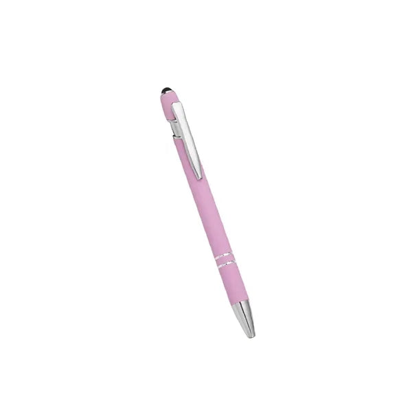 Metal Soft Touch Ballpoint Pen / Stylus