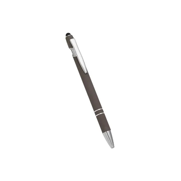 Metal Soft Touch Ballpoint Pen / Stylus