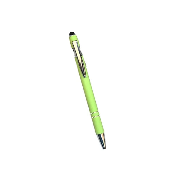 Metal Soft Touch Ballpoint Pen / Stylus