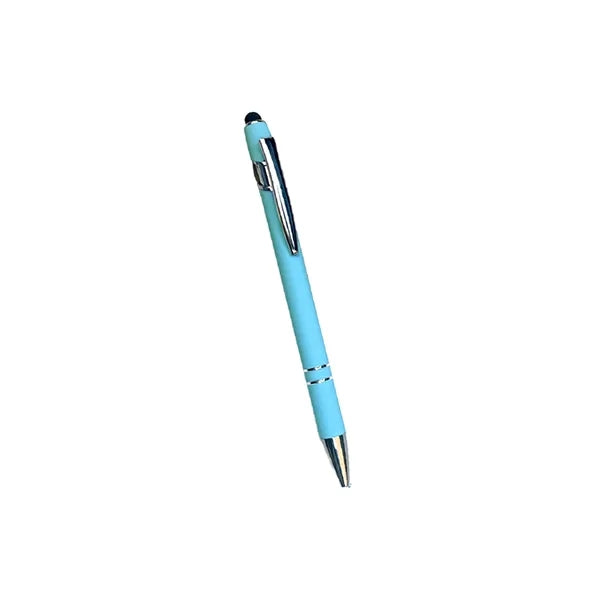 Metal Soft Touch Ballpoint Pen / Stylus