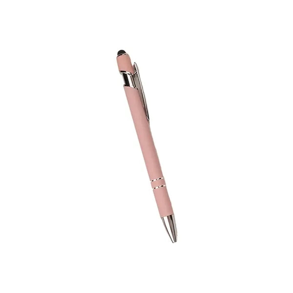 Metal Soft Touch Ballpoint Pen / Stylus