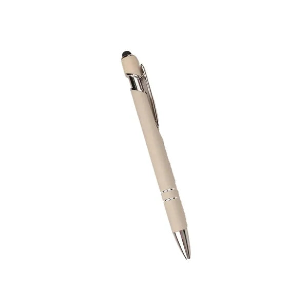 Metal Soft Touch Ballpoint Pen / Stylus