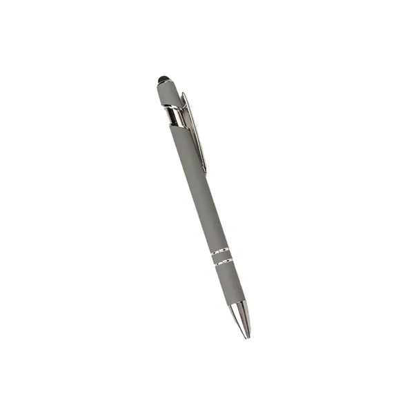 Metal Soft Touch Ballpoint Pen / Stylus
