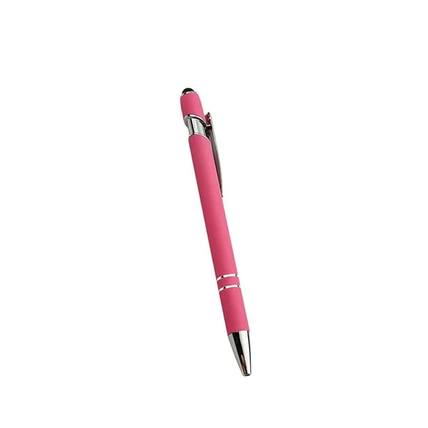Metal Soft Touch Ballpoint Pen / Stylus