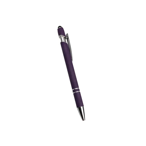 Metal Soft Touch Ballpoint Pen / Stylus