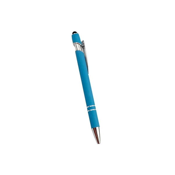 Metal Soft Touch Ballpoint Pen / Stylus
