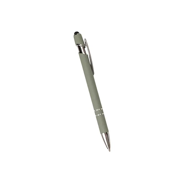 Metal Soft Touch Ballpoint Pen / Stylus