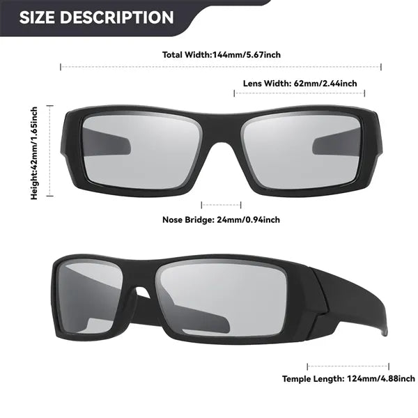 Polarized Sports Sunglasses, UV Protection Fishing