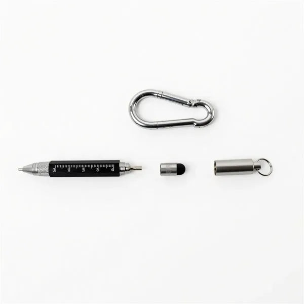 6 In 1 Multi Tool Pen Keychain