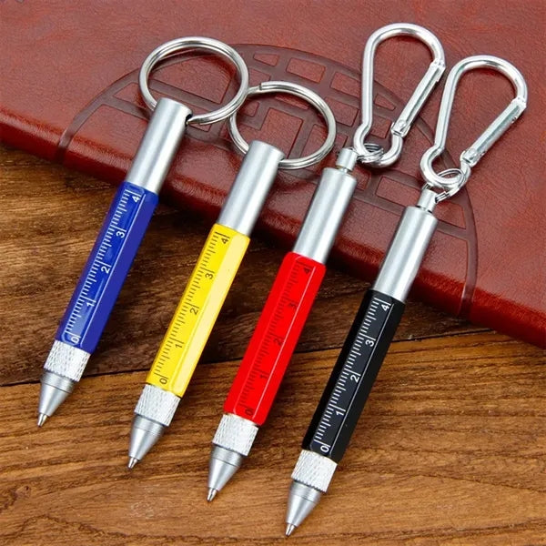 6 In 1 Multi Tool Pen Keychain