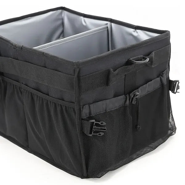 Foldable BBQ Tool Organizer & Camping Bag w/ Shoulder Strap