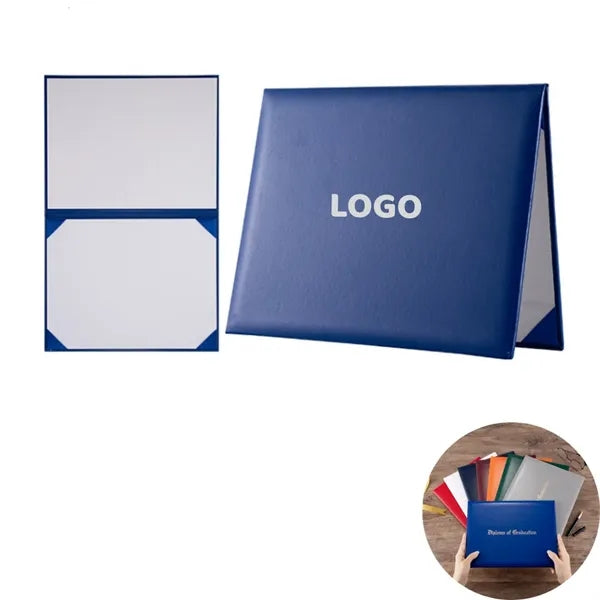 Faux Leather Certificate Holder