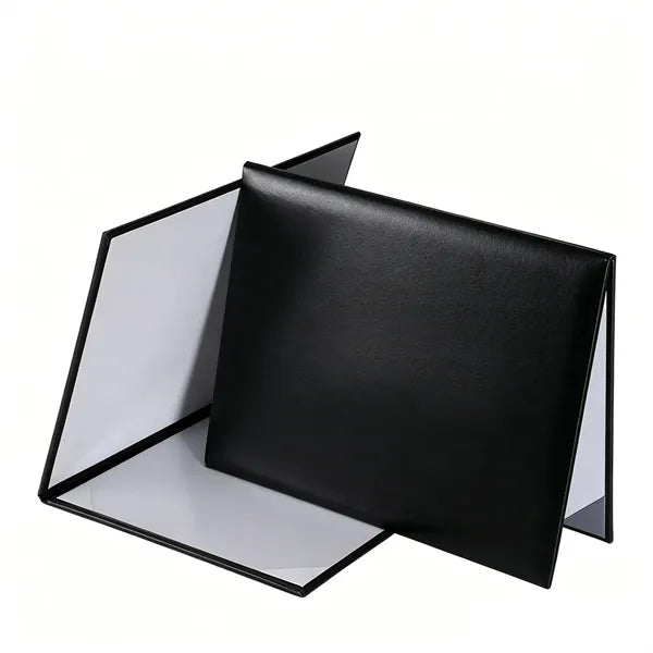 Faux Leather Certificate Holder