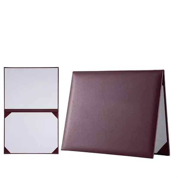 Faux Leather Certificate Holder